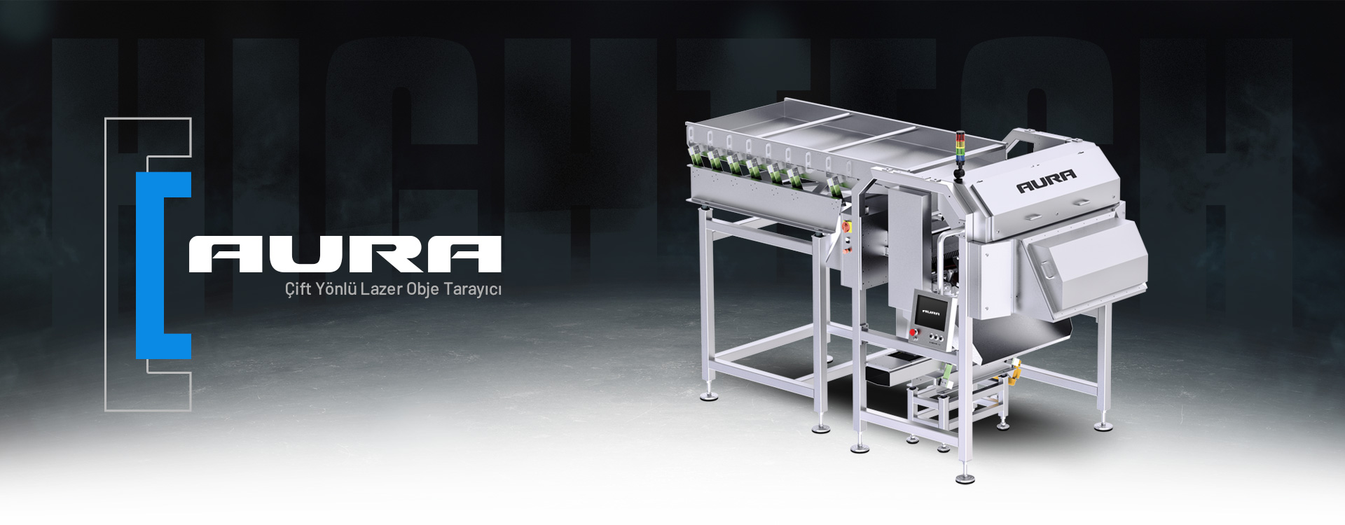 Aura Çift Taraflı Lazer Obje Tarayıcı
