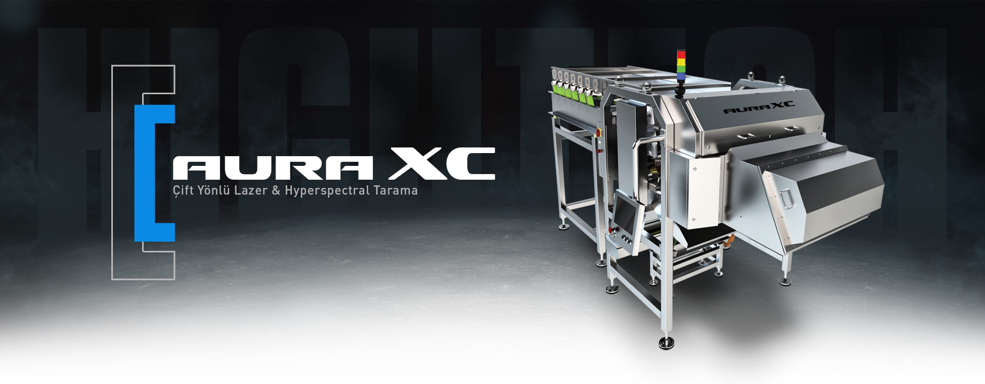 Aura XC Çift Yönlü Lazer & Hyperspectral Obje Tarama